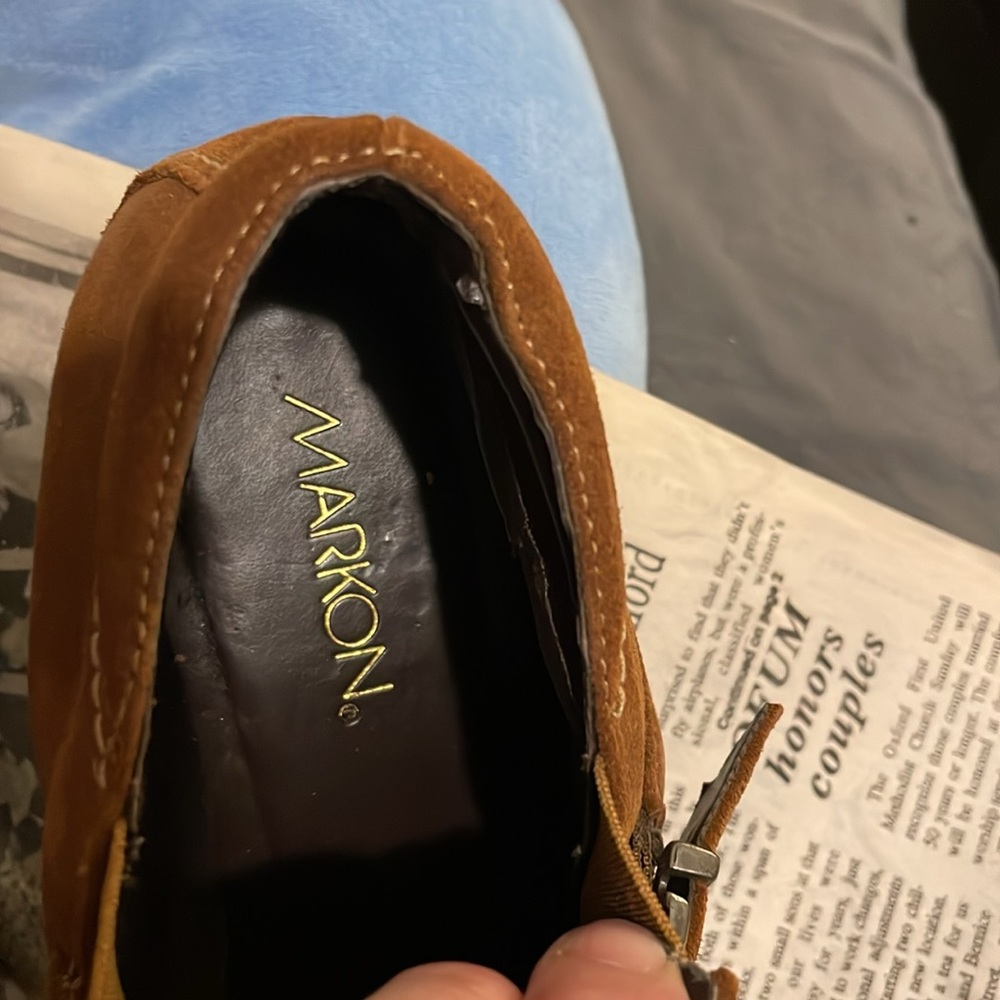 Brown Booties - Picture 5 of 5